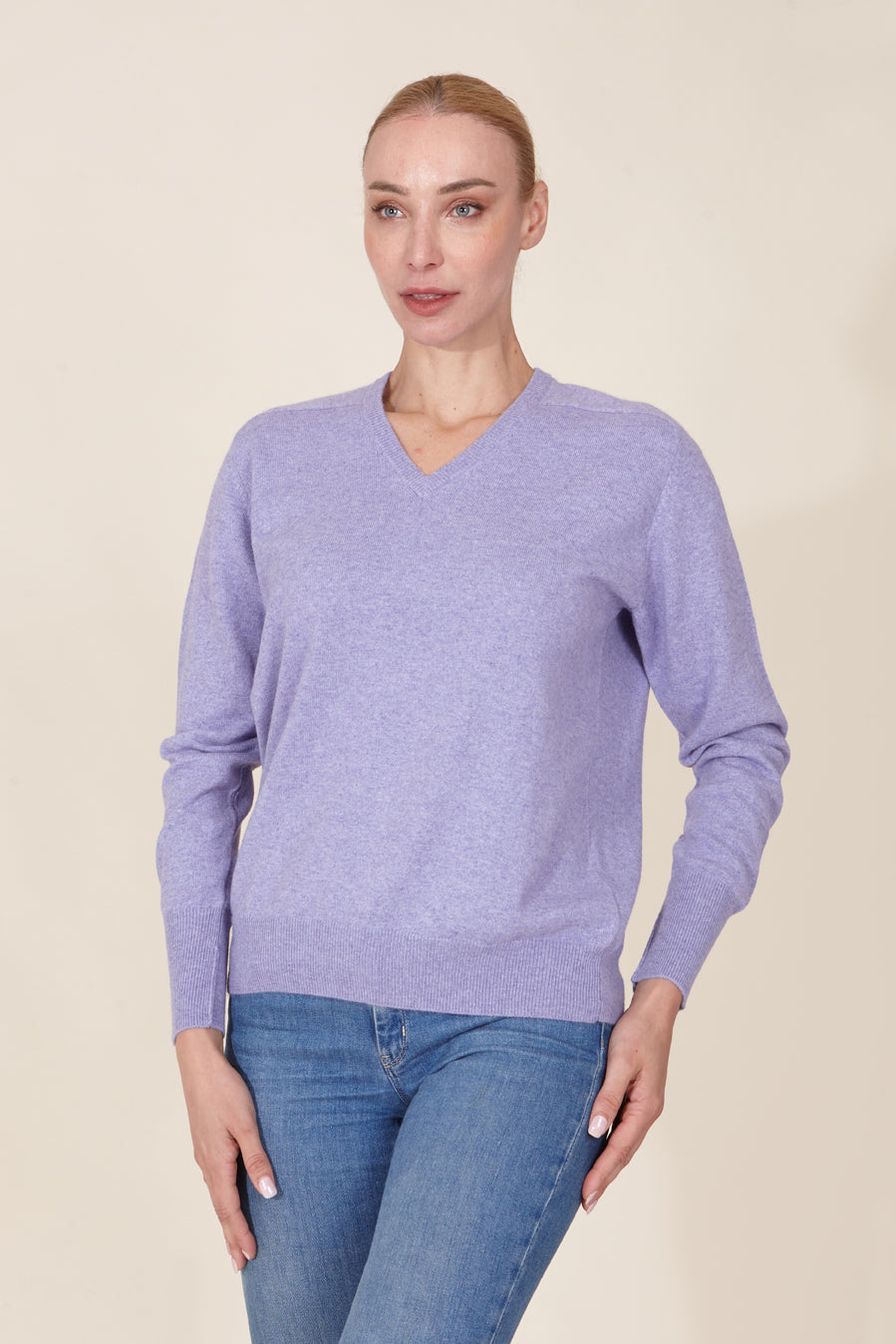 JERSEY CASHMERE CUELLO PICO