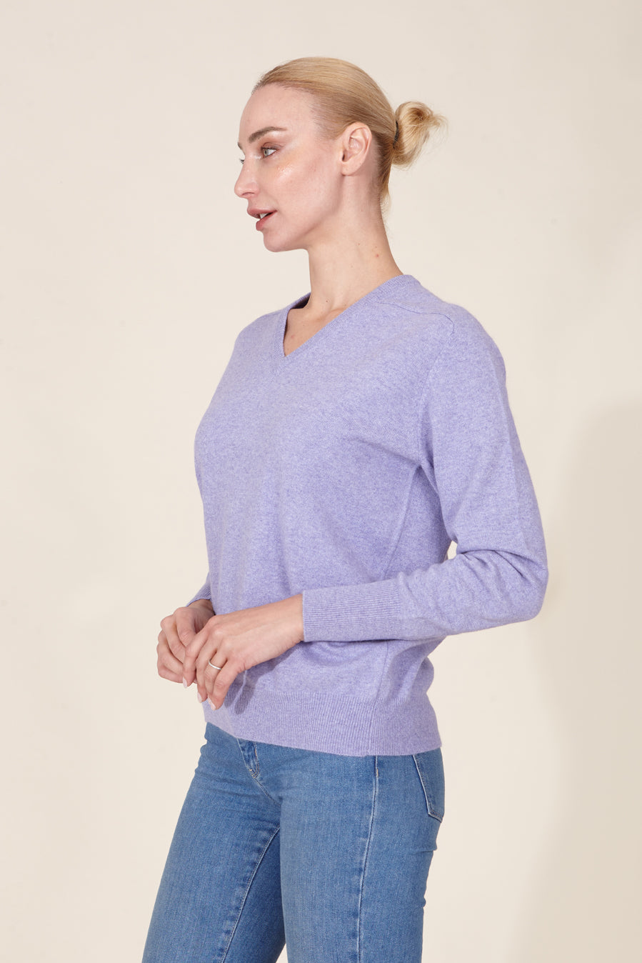 JERSEY CASHMERE CUELLO PICO