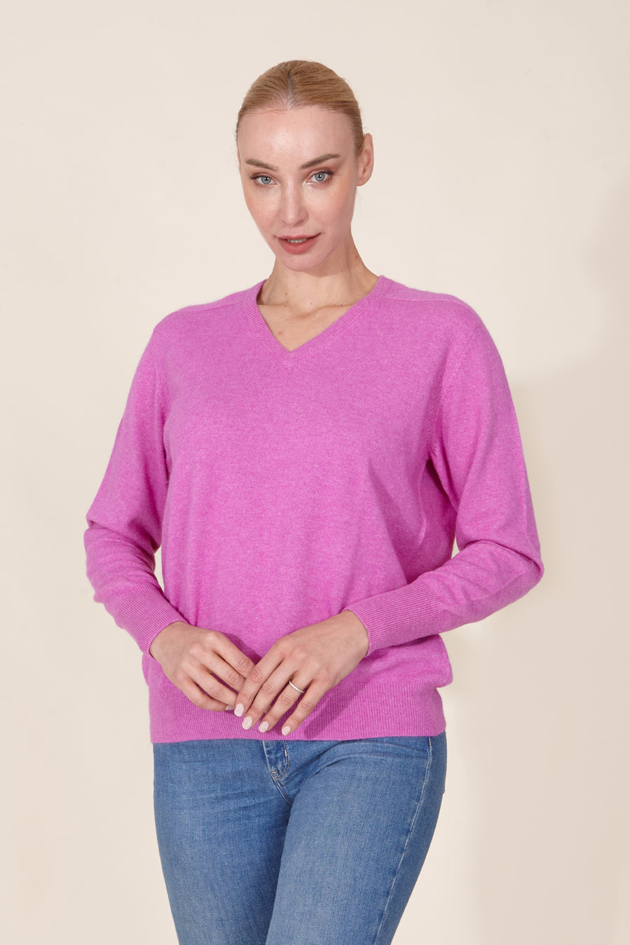 JERSEY CASHMERE CUELLO PICO