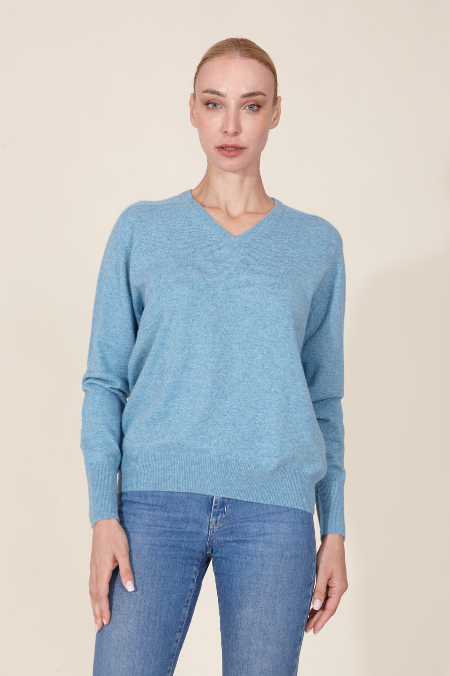 JERSEY CASHMERE CUELLO PICO