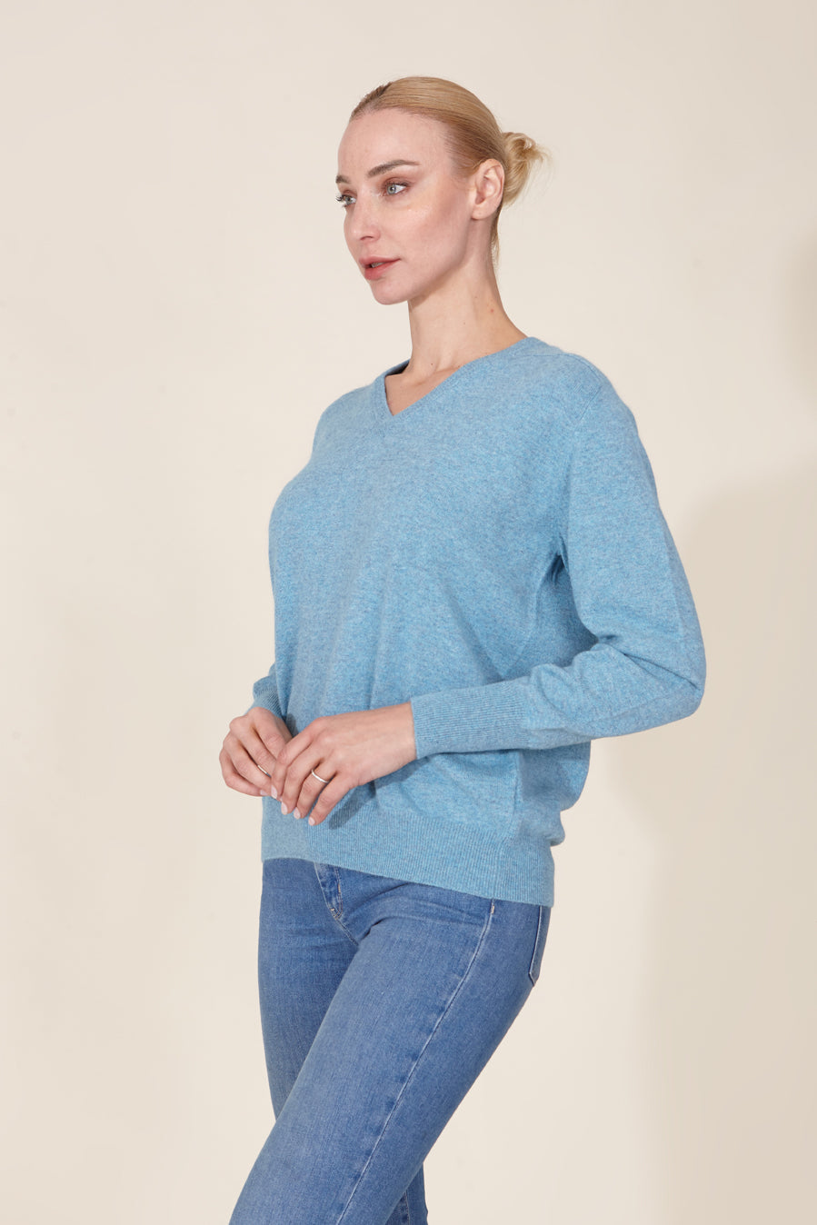 JERSEY CASHMERE CUELLO PICO