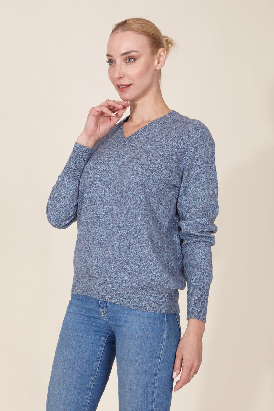 JERSEY CASHMERE CUELLO PICO