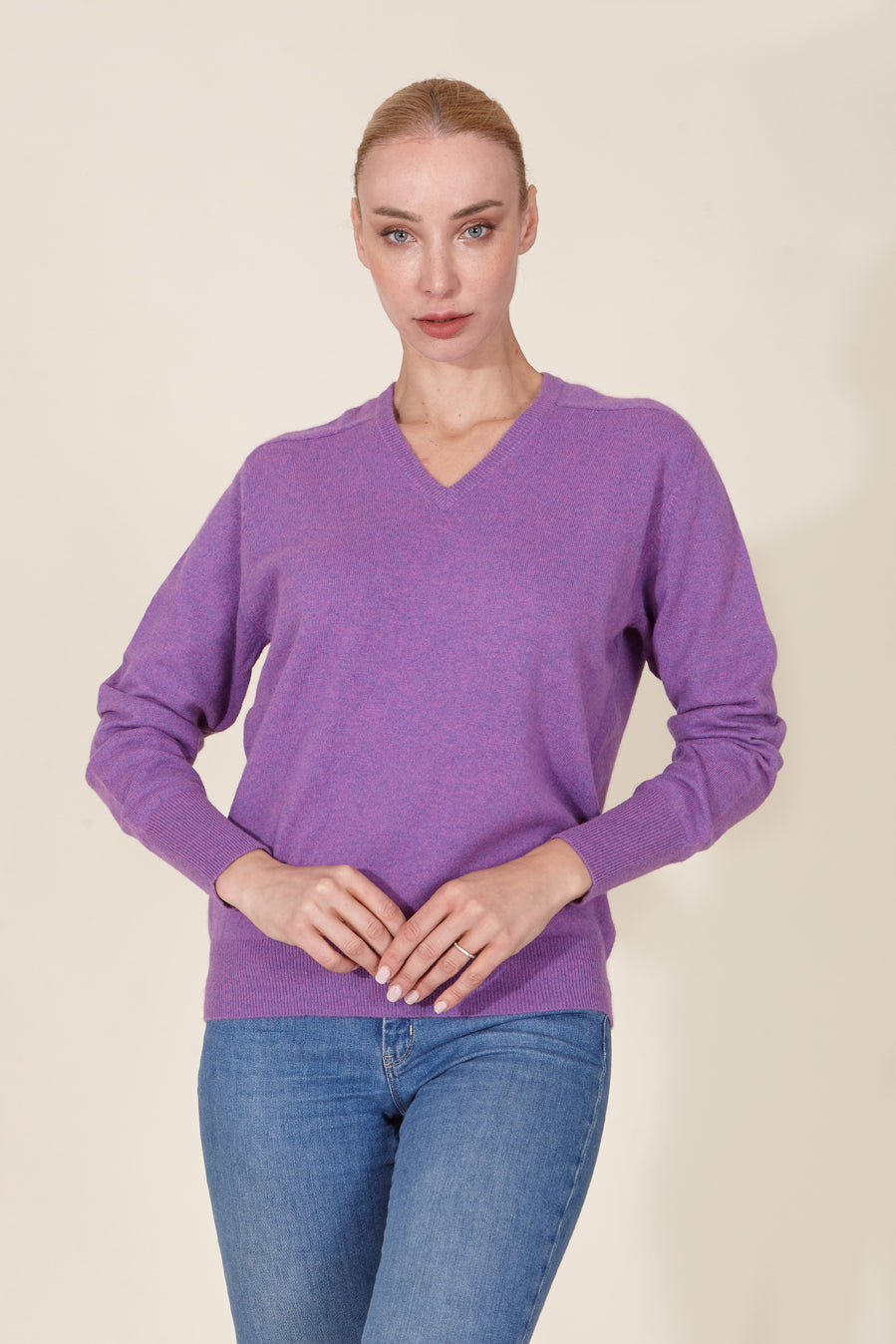 JERSEY CASHMERE CUELLO PICO