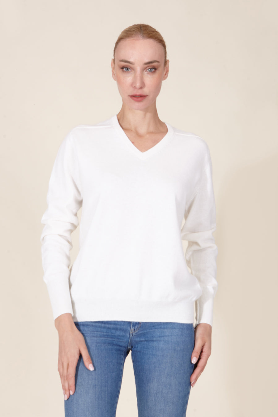 JERSEY CASHMERE CUELLO PICO