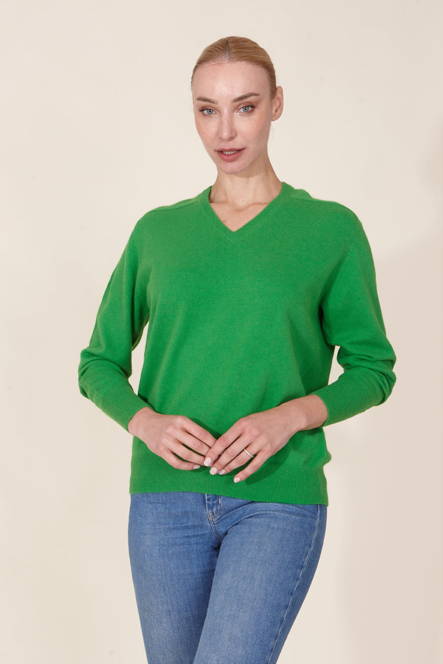 JERSEY CASHMERE CUELLO PICO