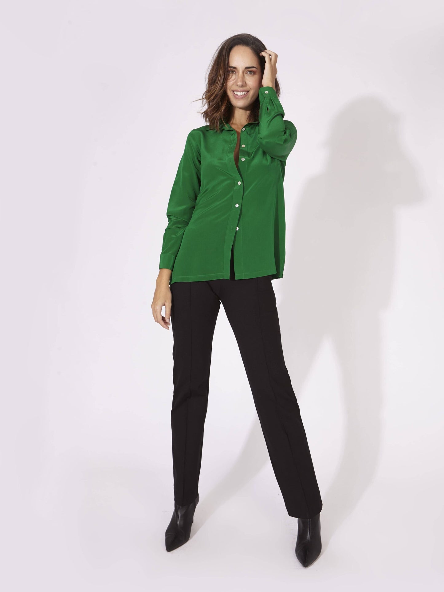 CAMISA SEDA ITALY